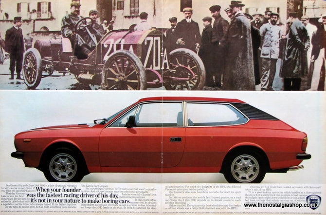 Lancia HPE 1981 Original Advert (ref AD11679)