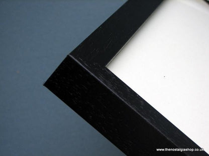 Black Stain Wood Frame Size 14 x 11 inch