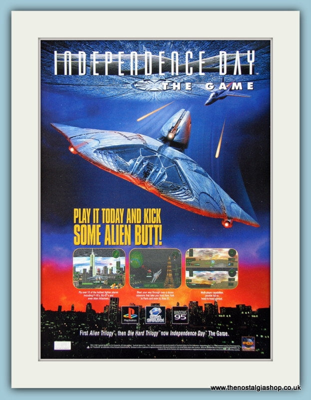 Independence Day. 1997 Original Advert (ref AD4028)