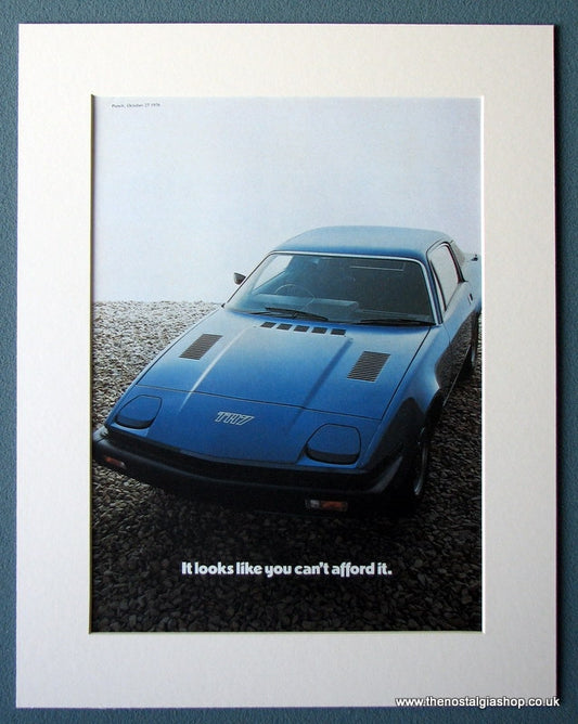TR7 1976 Original Advert (ref AD1244)