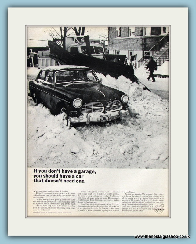 Volvo Original Advert 1966 (ref AD8299)