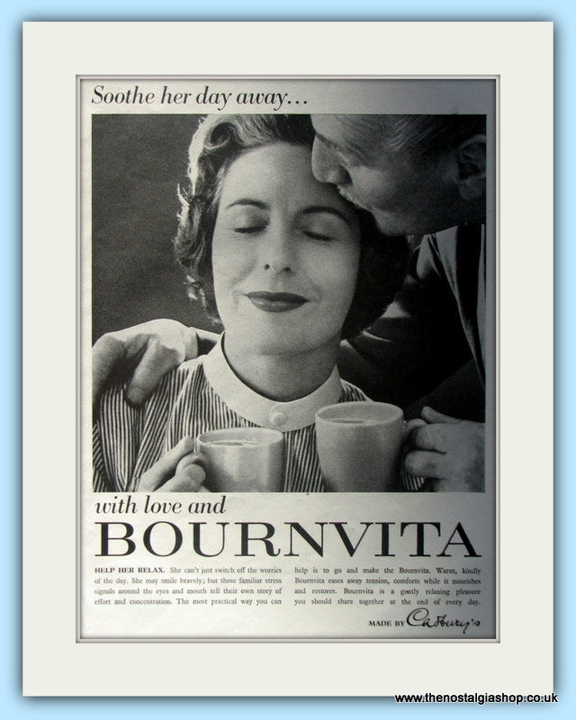 Bournvita Cadbury's Drink Original Advert 1950's (ref AD4928)