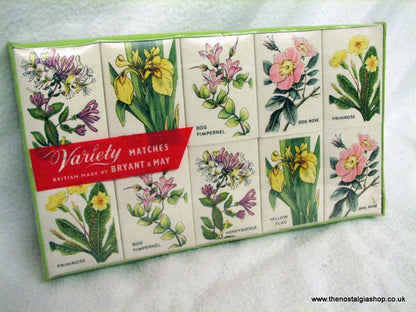 Variety Matches, Vintage Sealed Pack  (ref nos079)