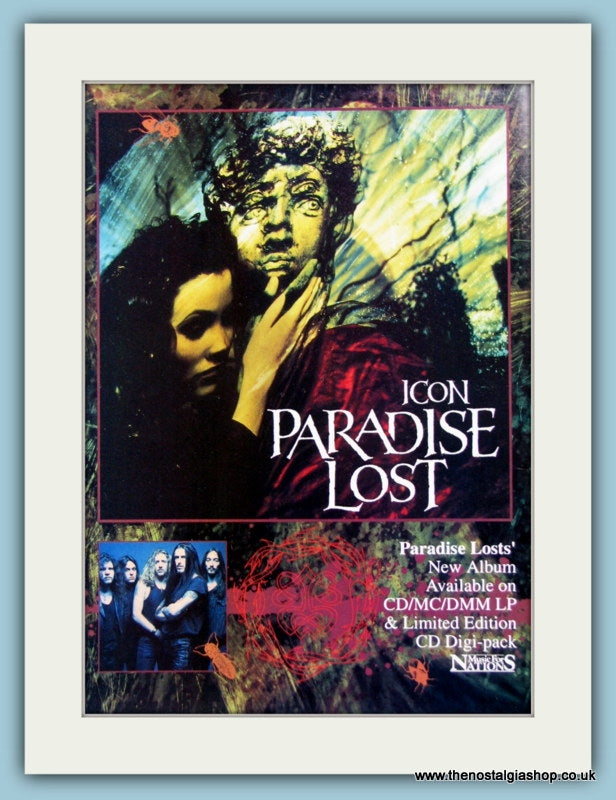 Paradise Lost, Icon. 1993 Original Advert (ref AD2935)