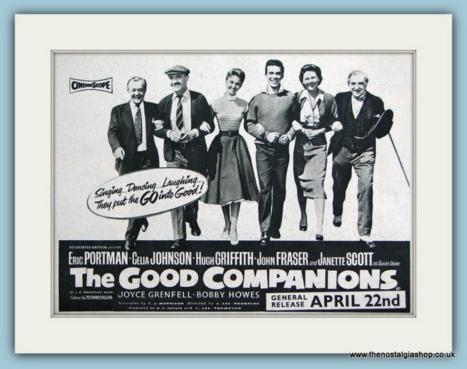 The Good Companions 1957 Original Advert (ref AD3195)