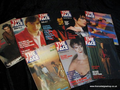 The Face, Vol 1 Full Collection, issues 1-100.