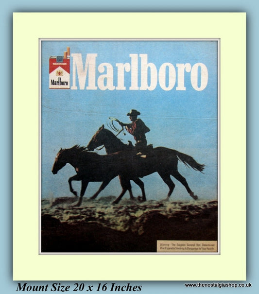 Marlboro Cigarettes Original Advert 1978 (ref AD9437)