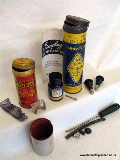 Puncture Repair Kits x 2. Vintage (ref Nos117)
