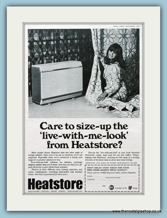 Heatstore Radiators Original Advert 1967 (ref AD2512)