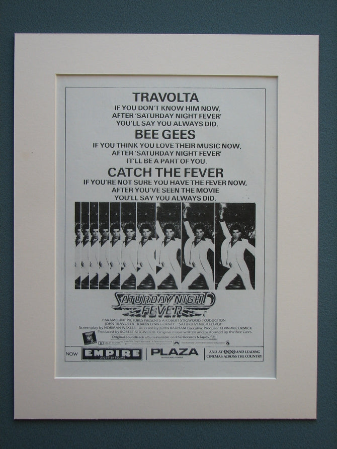 Grease -Saturday Night Fever/Travolta,Bee Gees (ref AD672)