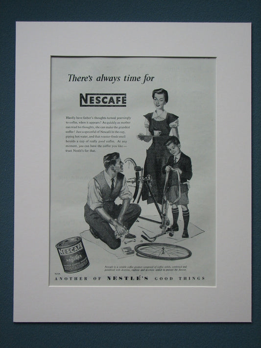 Nescafe Coffee 1952 Original advert (ref AD818)