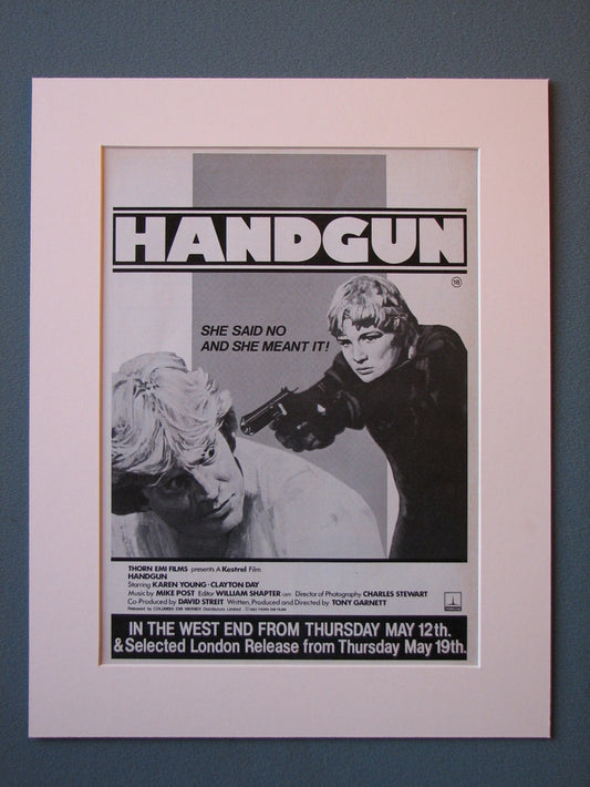 Handgun Original Advert (ref AD485)