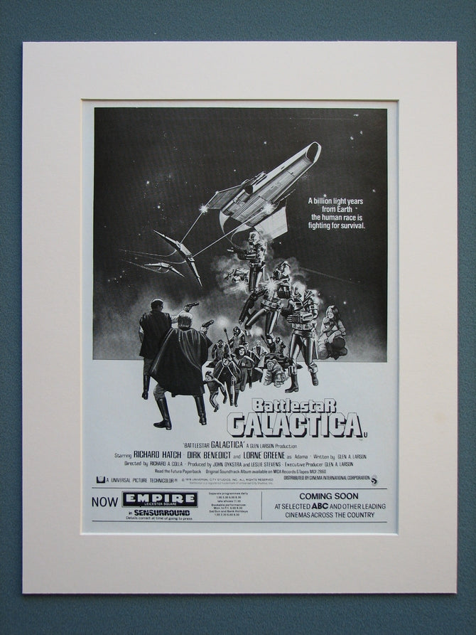 Battlestar Galactica Original Advert 1979 (ref 594)