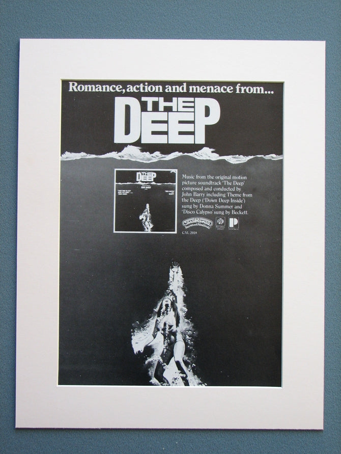 The Deep 1970s Original Soundtrack advert (ref AD678)