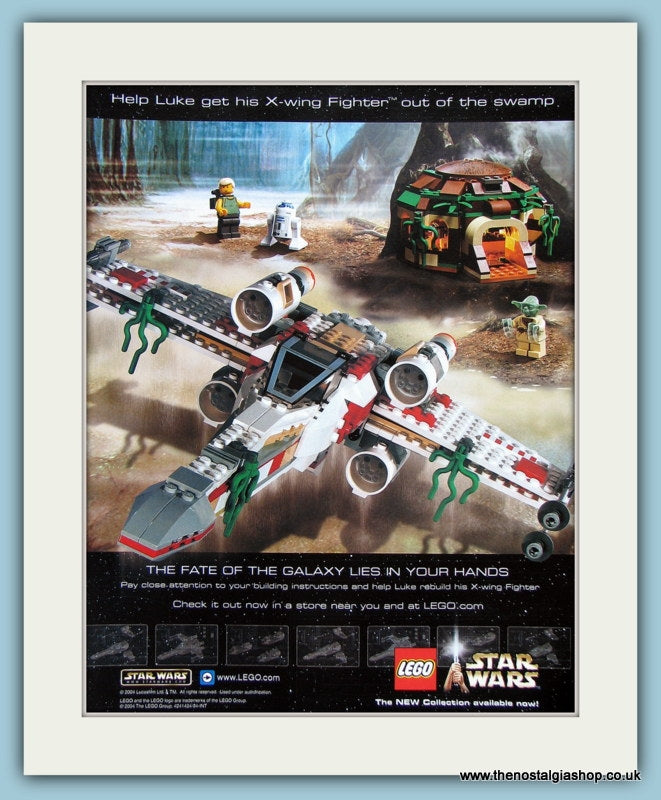 Star Wars Lego X Wing Fighter Original Advert 2004 (ref AD3954)