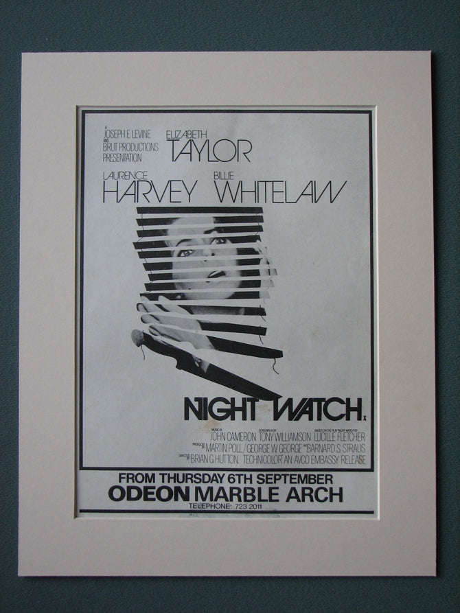 Night Watch 1973 Original advert (ref AD506)