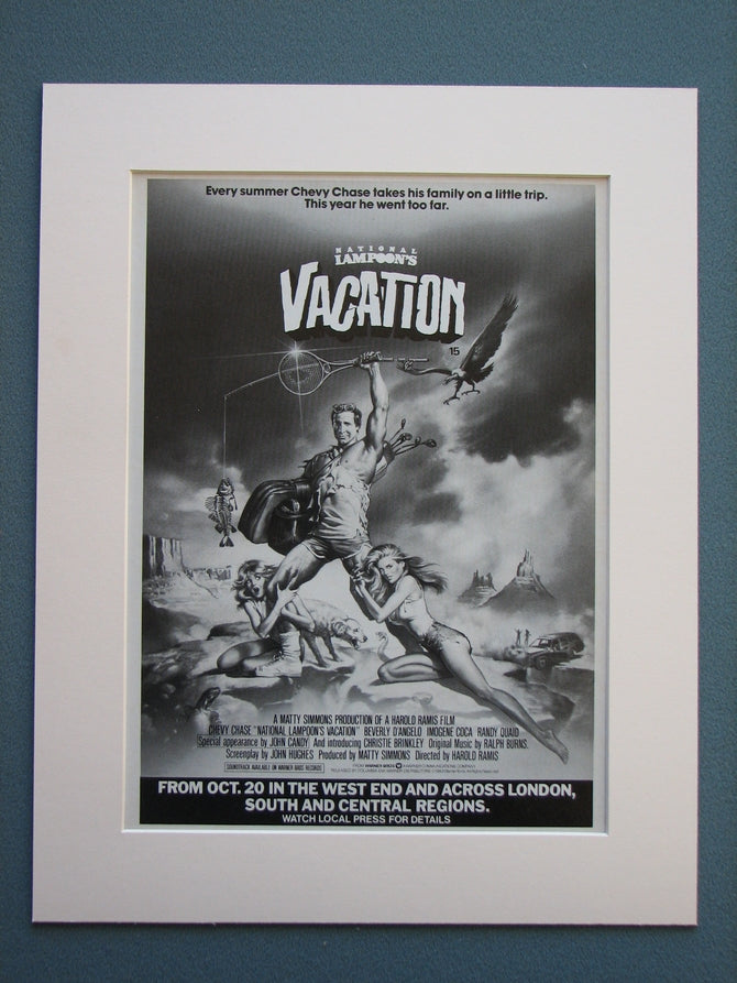 National Lampoon's Vacation 1983 Original advert (ref AD716)