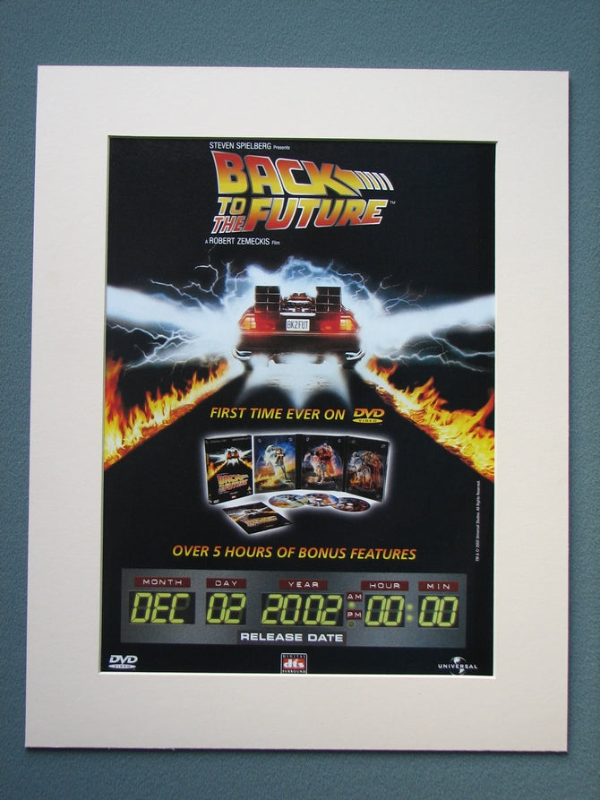 Back to the Future 2002 Original advert (ref AD799)