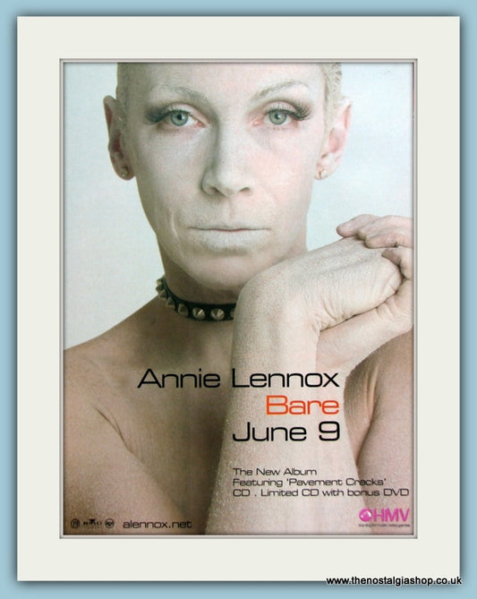 Annie Lennox Bare 2003 Original Advert (ref AD3058)