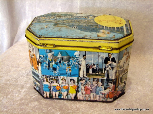 Butlins Holiday Camp. 1960's Vintage Tin  (ref nos061)
