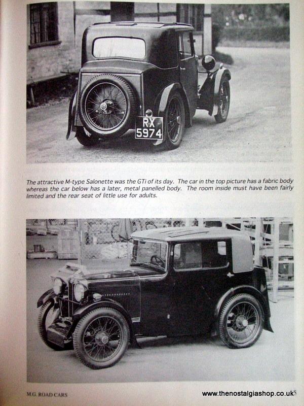 M.G. Road Cars Volume One 1929-1936 (ref b113)