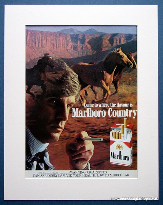 Marlboro Country 1979 Original Advert (ref AD993)