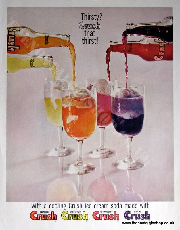 Crush Drink Original Advert (ref AD4017)