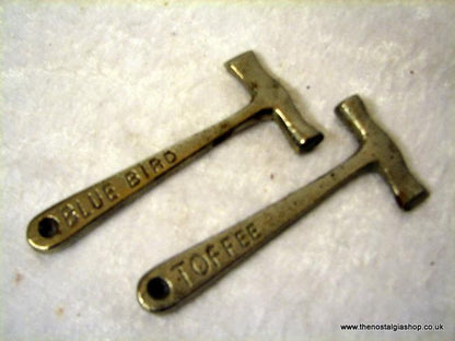 Toffee Hammers, Vintage pair of. (ref nos060d)