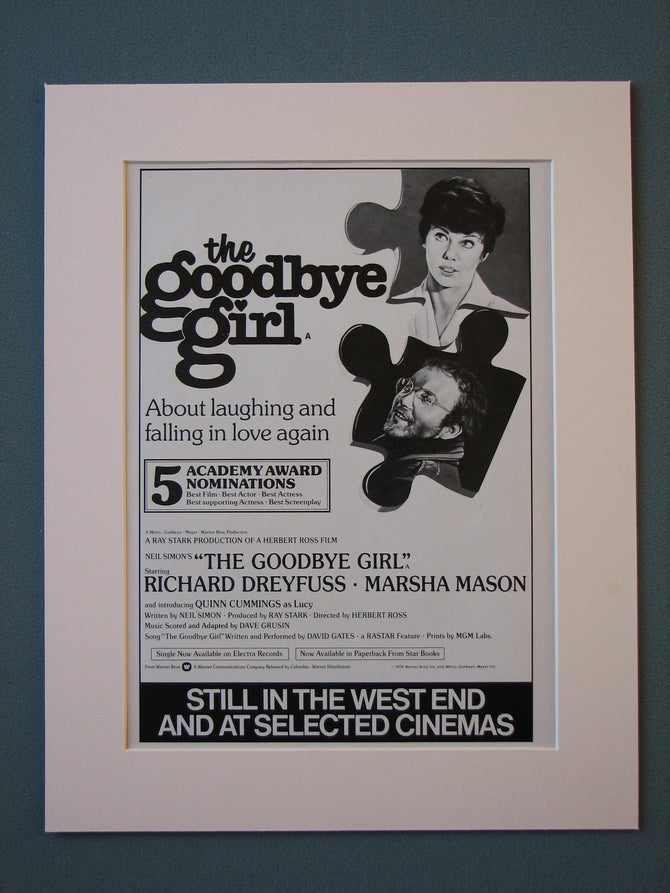 The Goodbye Girl Original Advert (ref AD417)