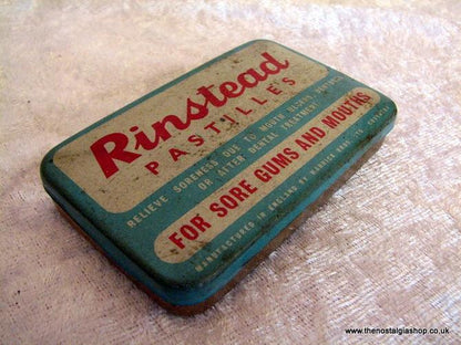 Rinstead Pastilles Vintage Tin. (ref nos035)