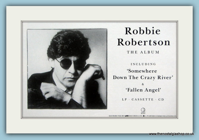 Robbie Robertson Original Advert 1988 (ref AD1888)