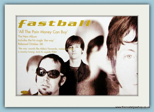 Fastball Original Advert  1998 (ref AD1875)