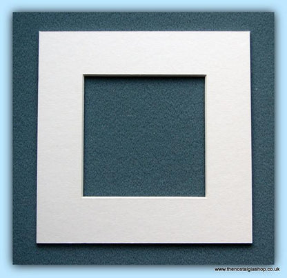 Mounts. Ivory, Size 10 x 10 Inch. Quantity  12 Mounts.