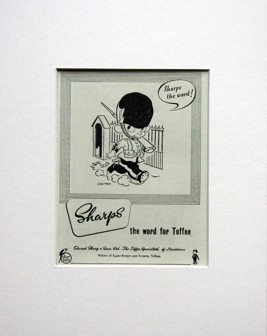Sharps Toffee 1953 Original Advert (ref AD1541)