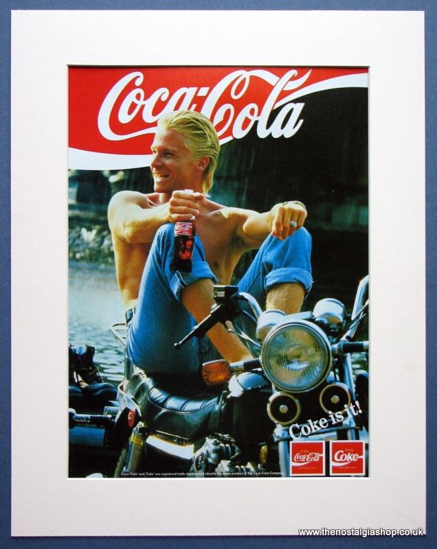 Coca-Cola Set Of 2 Original Adverts 1988 (ref AD1003)