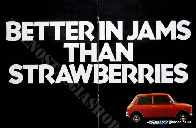 Mini Classic Strawberry Original advert 1979 (ref AD1370)