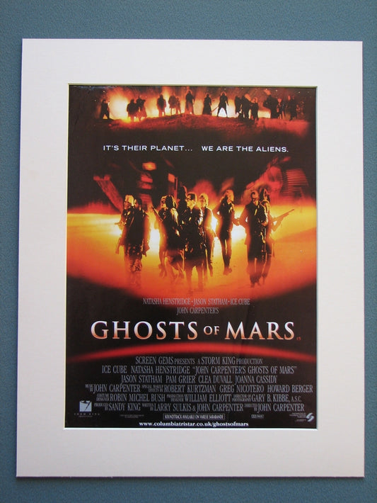 Ghosts Of Mars 2001 Original advert (ref AD747)