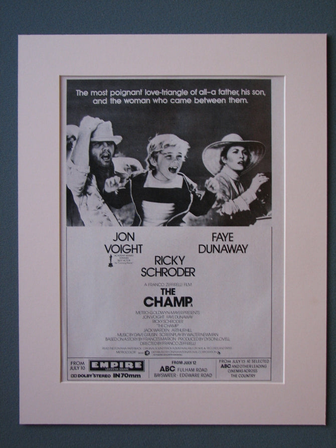 The Champ Original Advert 1979 (ref AD528)