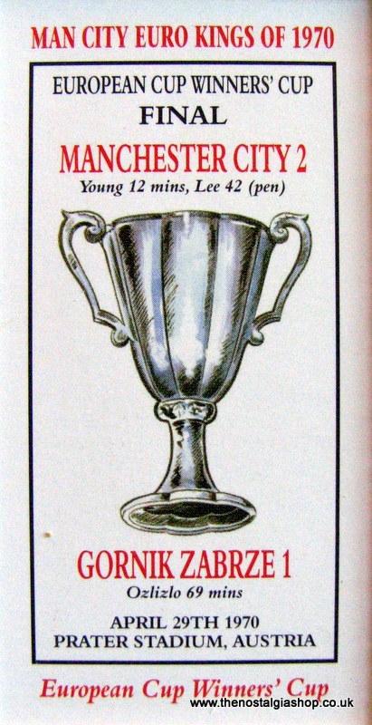 Manchester City Euro Kings 1970, Football Card Set