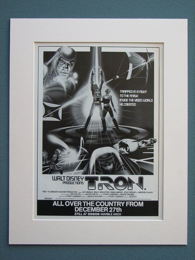 Tron 1983 Original advert (ref AD657)