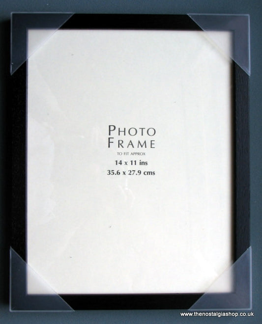 Black Stain Wood Frame Size 14 x 11 inch