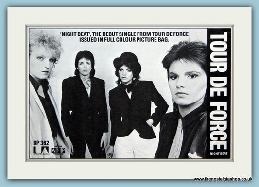 Tour De Force, Night Beat. Original Advert 1980 (ref AD1954)