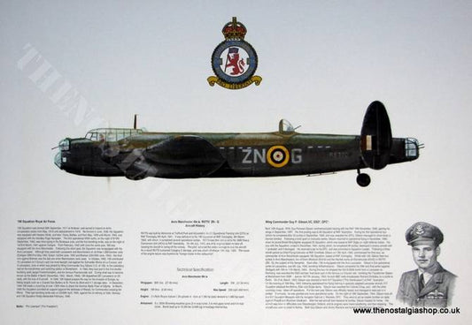 Avro Manchester Mk Ia R5770 ZN - G. Aircraft print (ref AP013)