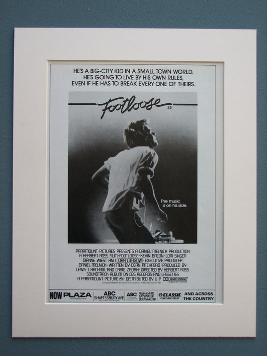 Footloose 1984 Original advert (ref AD690)