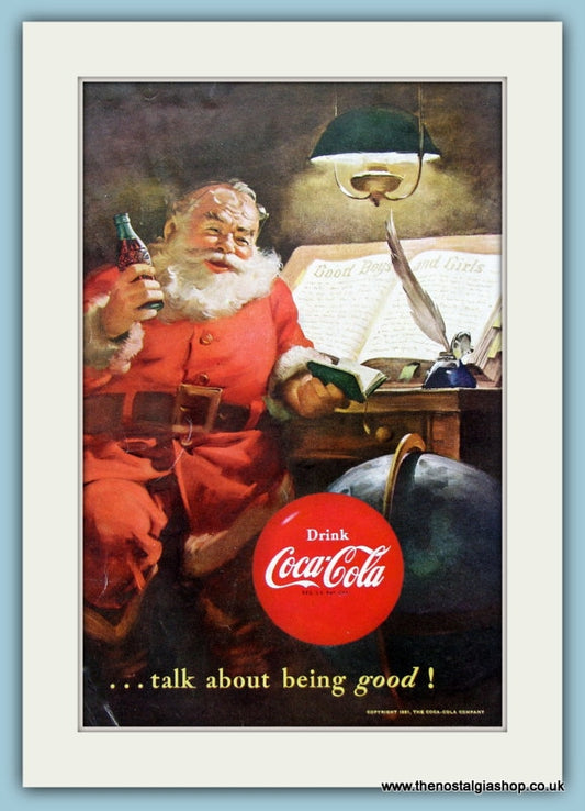 Coca Cola Original Advert 1951 (ref AD2259)
