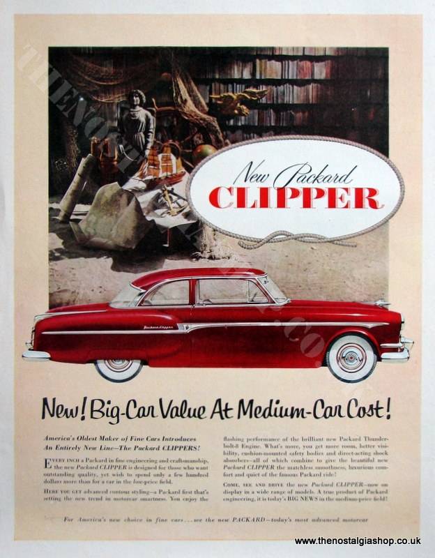 Packard Clipper 1953 Original Advert (ref AD4073)