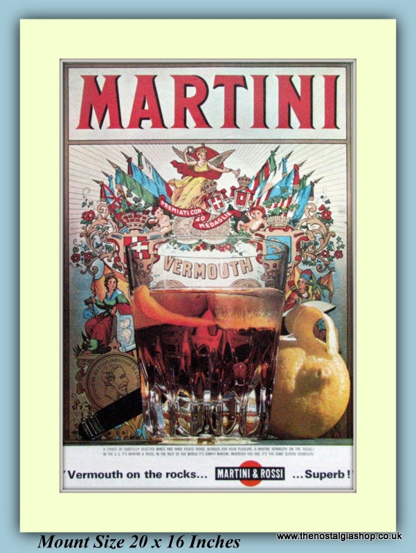 Martini & Rossi Original Advert 1966 (ref AD9352)