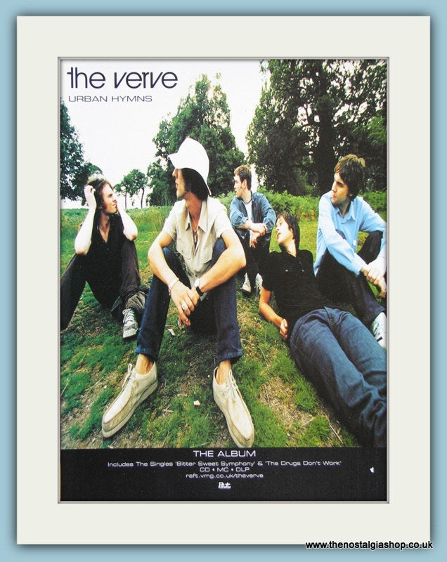 The Verve Urban Hymns 1997 Original Advert (ref AD2877)