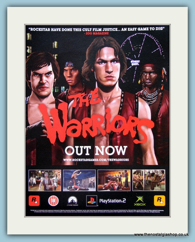The Warriors Video Game Original Advert 2006 (ref AD3987)