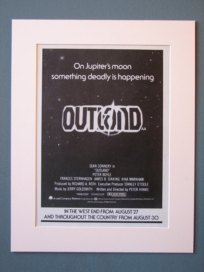 Outland Original Advert (ref AD471)